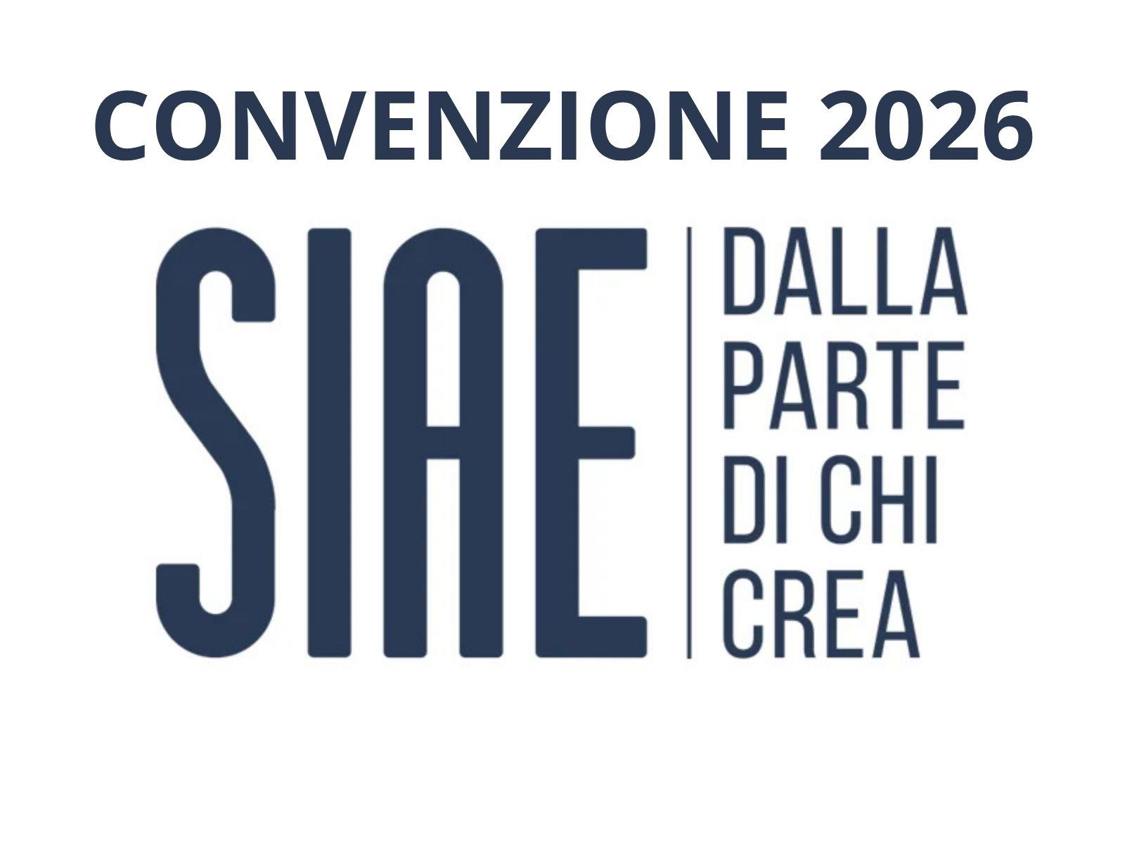 Scontistiche SIAE 2026