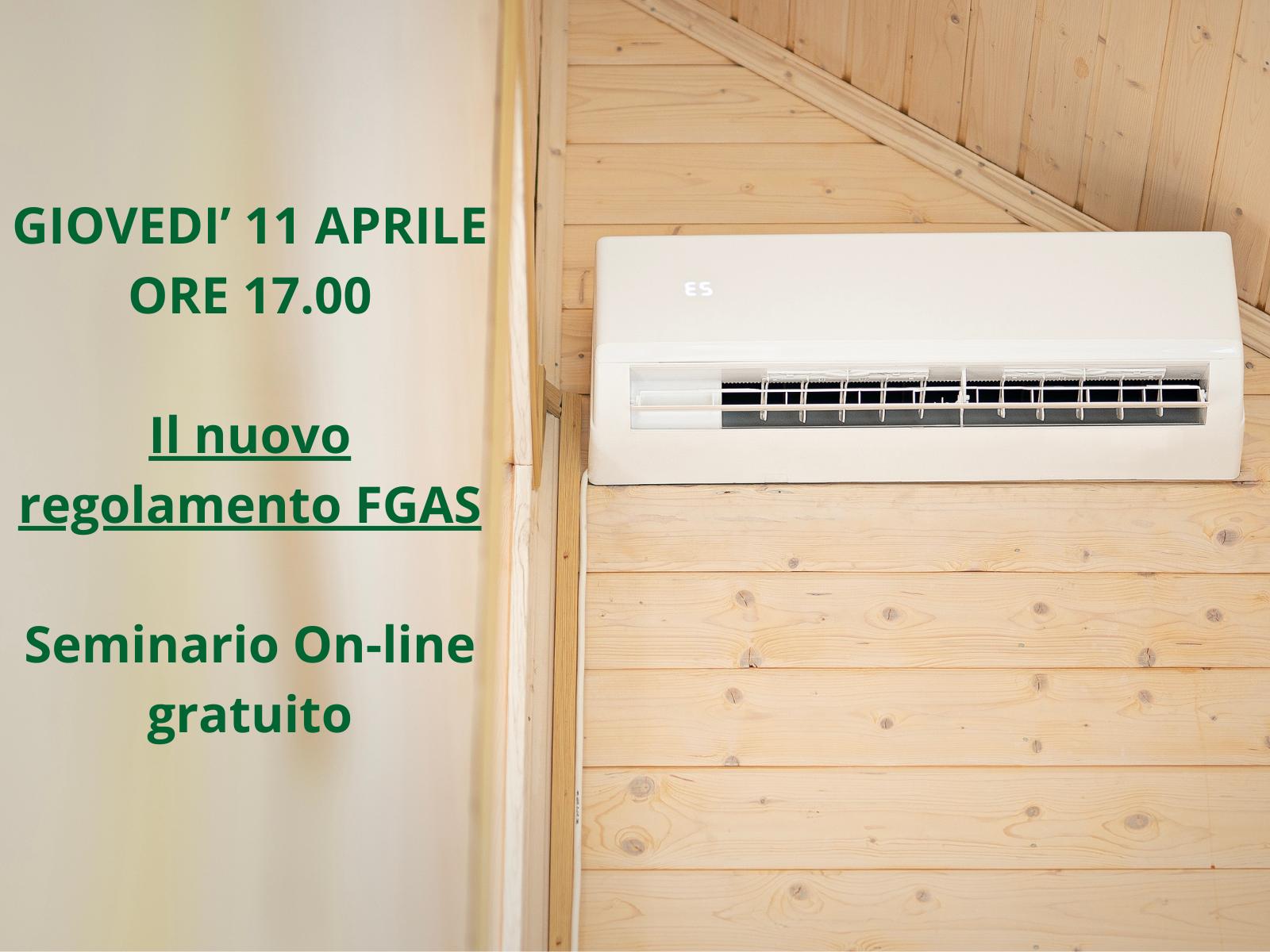 LA NUOVA FGAS E LA NORMATIVA SUGLI IMPIANTI TERMICI E DI CONDIZIONAMENTO: COSA OCCORRE SAPERE