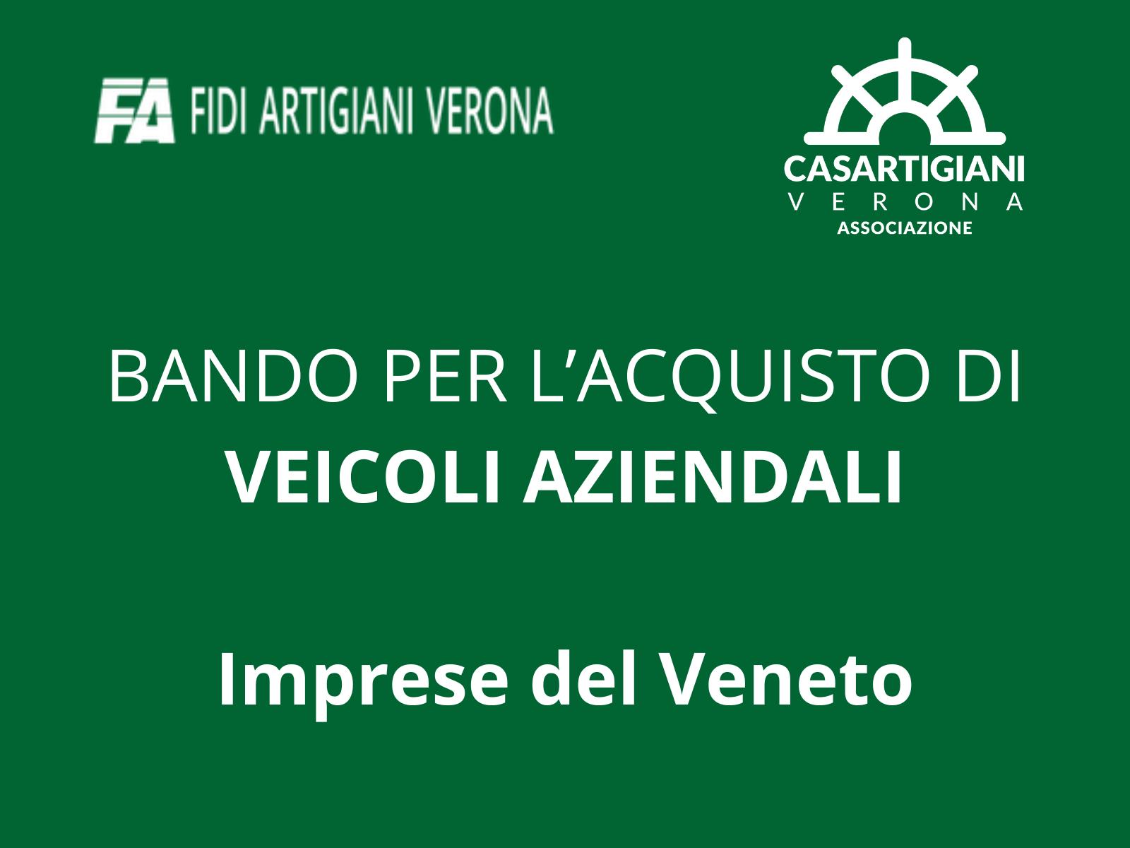 ACQUISTO VEICOLI AZIENDALI VENETO: La Regione mette in campo quasi 7 milioni di Euro