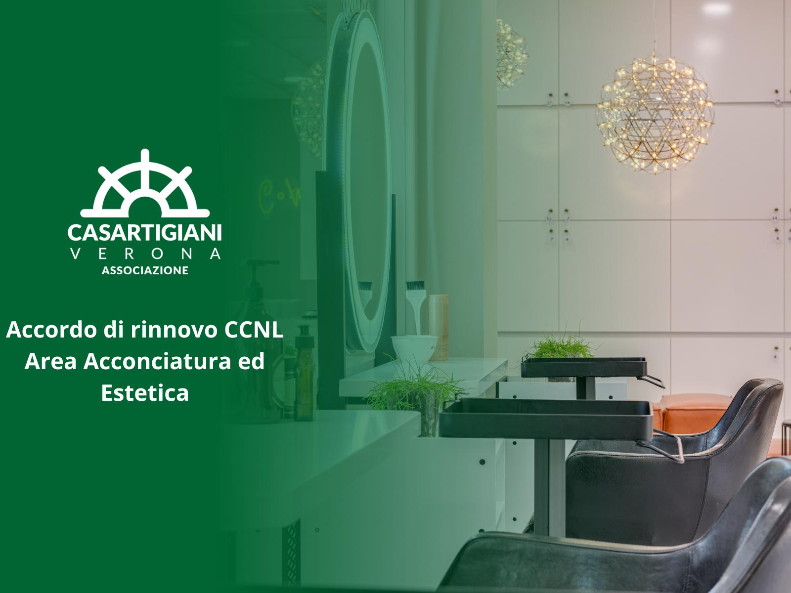 Accordo di rinnovo CCNL Area Acconciatura ed Estetica