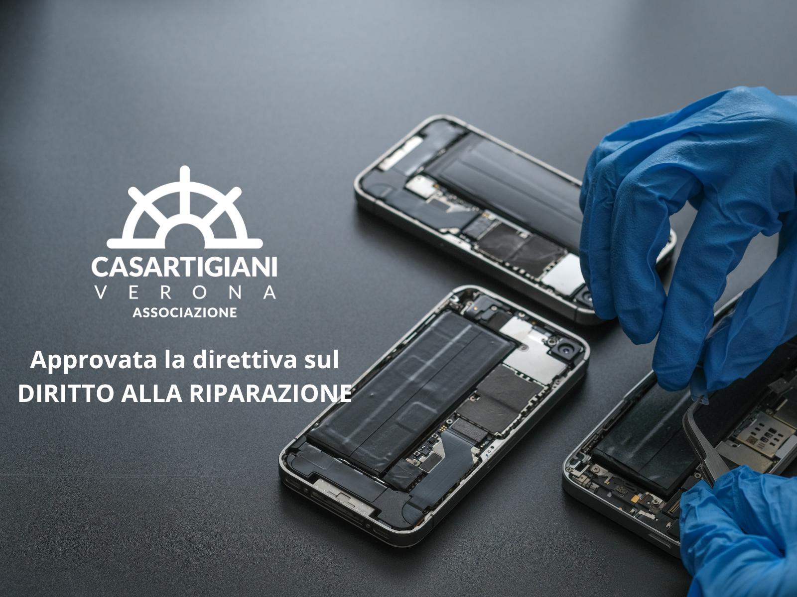 Approvata la direttiva sul DIRITTO ALLA RIPARAZIONE