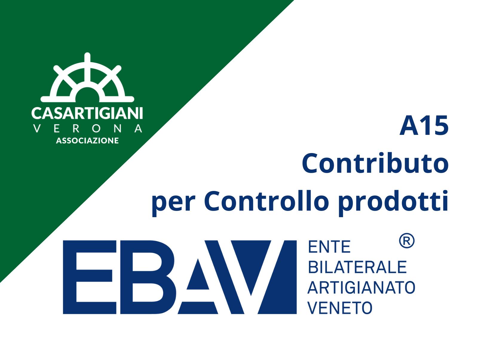 FOCUS EBAV: Controllo prodotti - A15