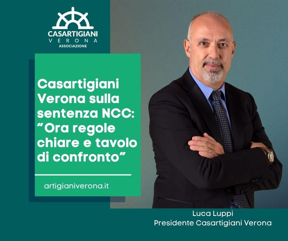 Casartigiani Verona sulla sentenza NCC: “Ora regole chiare e lotta all’abusivismo”