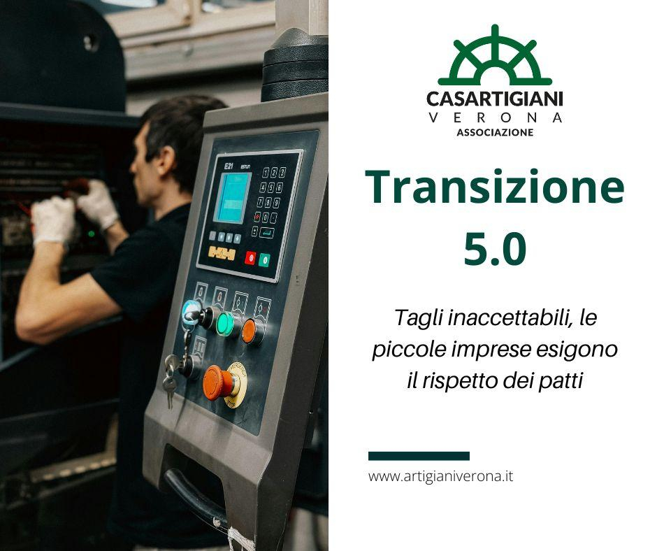 Transizione 5.0: Tagli inaccettabili, le piccole imprese esigono il rispetto dei patti
