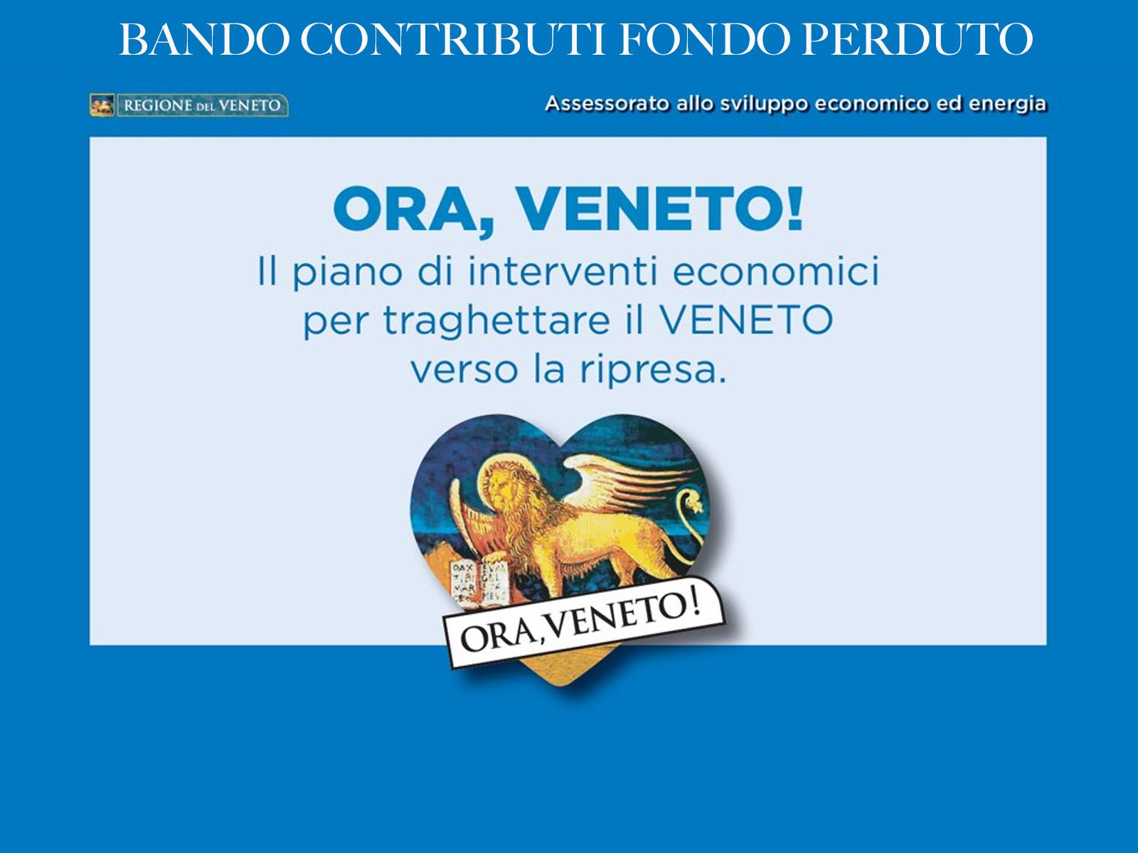 CONTRIBUTI REGIONE VENETO FONDO PERDUTO